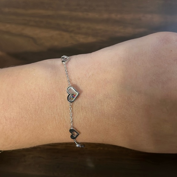 Jewelry - Stainless steel multi heart bracelet